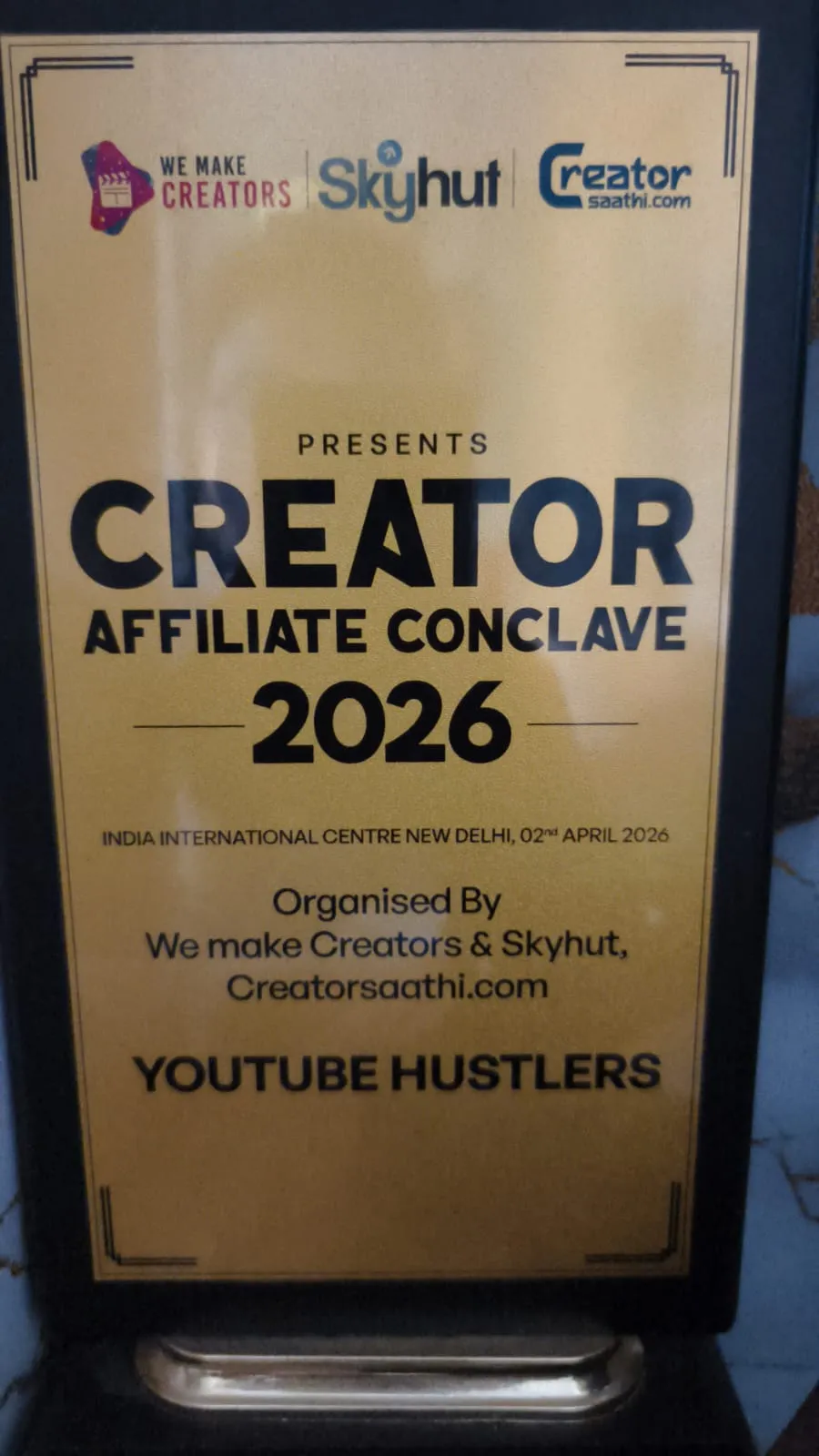 Creator Affiliate Conclave, 2026